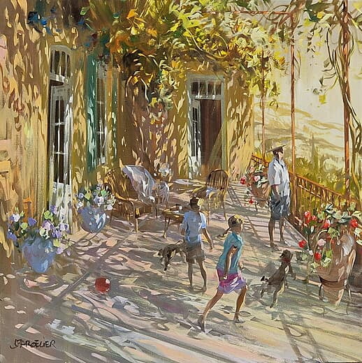 La petite épicerie - 70x70cm