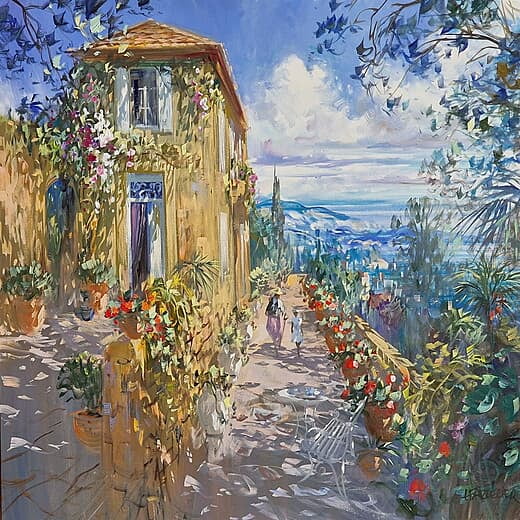 En Provence - 80x80 cm