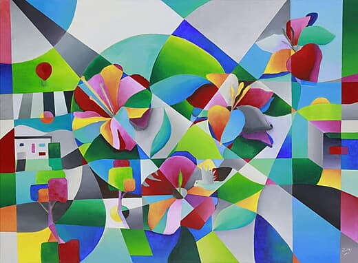 Spring - 81x60cm