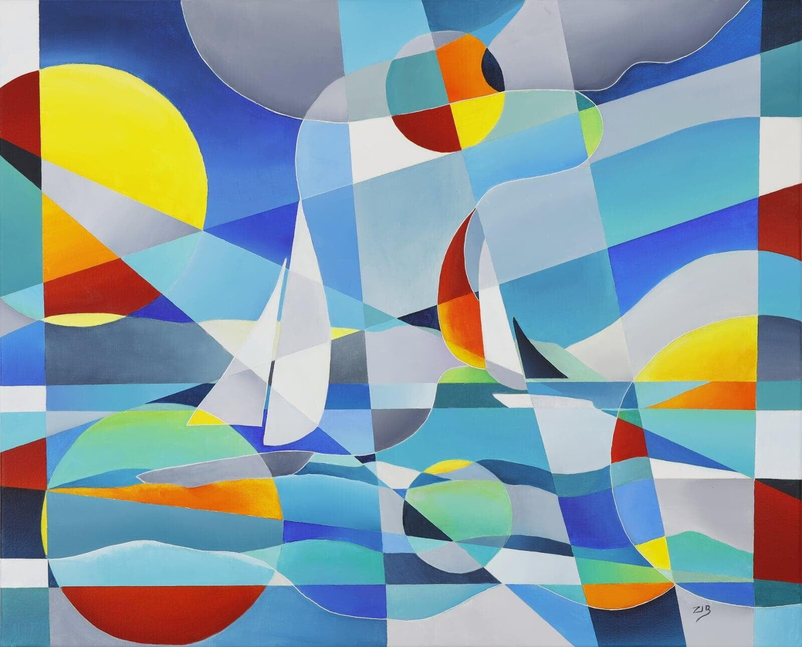 Start and Finish - 81x65cm